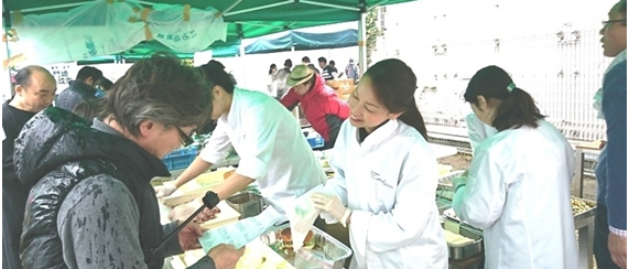 東京食文研　地方生産者BBQ　in 都会の農園バーベキューテラス